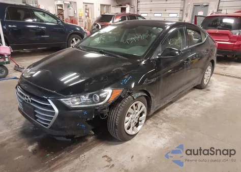 2018 Hyundai Elantra Se from USA, damaged, VIN 5NPD74LF4JH278005